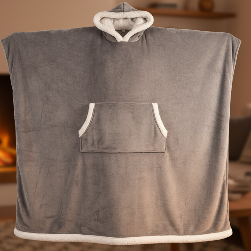 Oversized Hoodie Blanket Sweatshirt