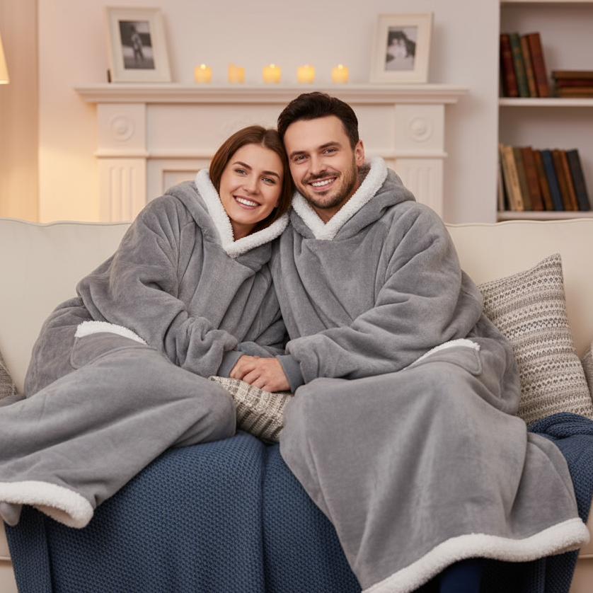 Oversized Hoodie Blanket Sweatshirt